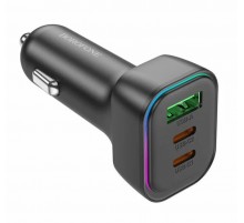 АЗУ Borofone BZ28C USB+2USB-C 60W, черный