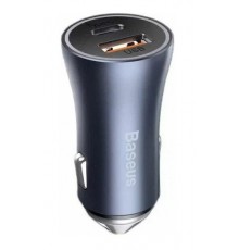 АЗУ Baseus Max Dual Fast Charger U+C 60W, тёмно-серый (CGJM000113)