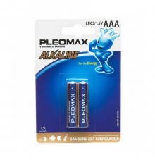 Батарейка AAA Samsung Pleomax Alkaline (2шт упаковка)