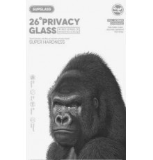 Стекло защитное iPhone 12 Pro Max Supglass Privasy 26° 3D