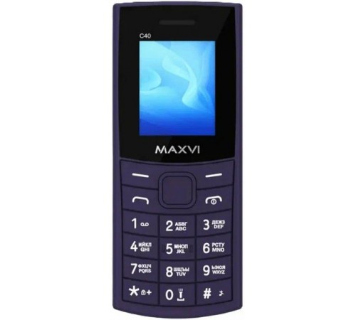 Мобильный телефон Maxvi C40, Фиолетовый