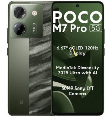 Смартфон Xiaomi Poco M7 Pro 5G 8/256, зеленый