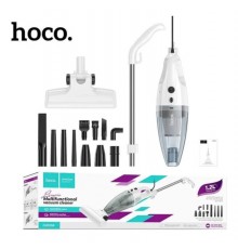 Вертикальный пылесос с функцией влажной уборки HOCO HJD23A, 12 насадок