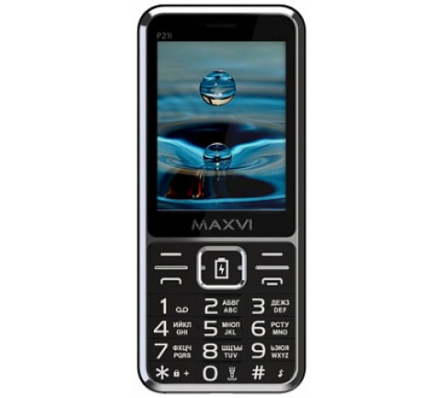 Мобильный телефон Maxvi P21i, Черный