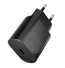 Сетевое зарядное устройство Samsung USB-C PD 25W, черный, оригинал