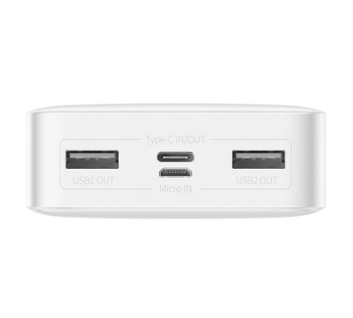 Внешний аккумулятор Baseus Bipow 20000mAh 15W, Белый (PPBD050102)