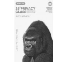 Стекло защитное iPhone 11 / XR Supglass Privasy 26° 3D