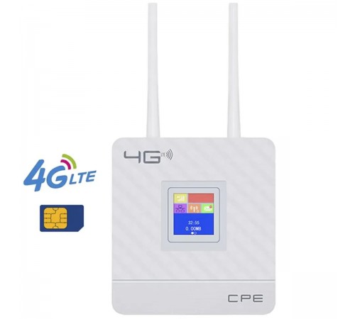 Wi-Fi роутер CPE с сим-картой 4G
