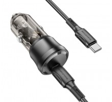 АЗУ Borofone BZ24 USB-C PD20W с кабелем Type-C - Type-C, Черный