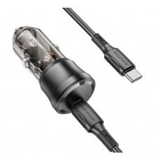 АЗУ Borofone BZ24 USB-C PD20W с кабелем Type-C - Type-C, Черный