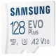 Флеш-накопитель MicroSD 128Гб Samsung Evo Plus Class 10 (С адаптером)