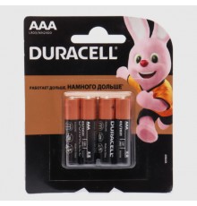Батарейка AAA Duracell LR03 (Блистер по 4 шт)