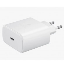 Сетевое зарядное устройство Samsung USB-C PD 45W, белый, оригинал
