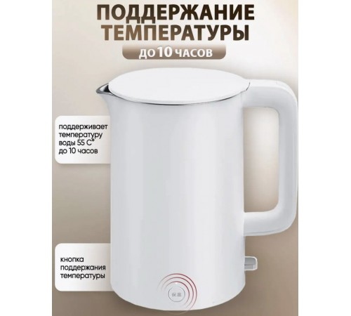 Чайник Xiaomi Mijia Electric Kettle 1S, белый