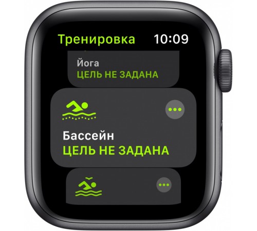 Смарт-часы Apple Watch Series SE, 40мм, корпус из алюминия цвета «серый космос», спортивный ремешок