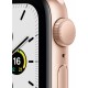 Смарт-часы Apple Watch Series SE, 40мм, корпус из алюминия золотого цвета, спортивный ремешок