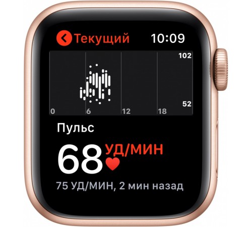 Смарт-часы Apple Watch Series SE, 40мм, корпус из алюминия золотого цвета, спортивный ремешок