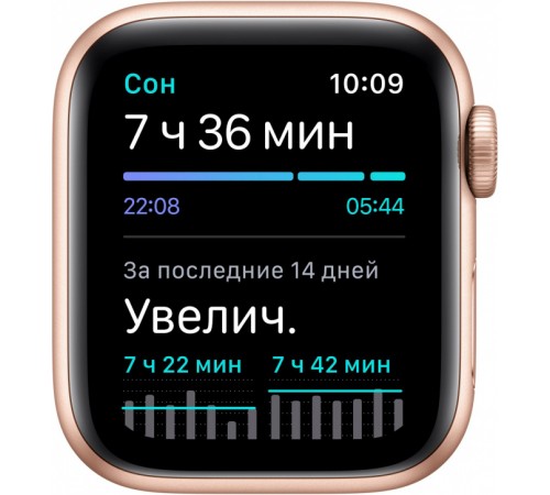 Смарт-часы Apple Watch Series SE, 40мм, корпус из алюминия золотого цвета, спортивный ремешок