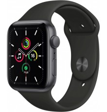 Смарт-часы Apple Watch Series SE, 44мм, корпус из алюминия цвета «серый космос», спортивный ремешок