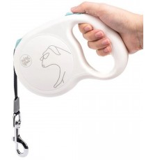 Поводок-рулетка для собак Xiaomi Jordan Judy Pet Retractable Rope (PE042) белый 5 м