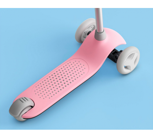 Детский самокат-кикборд Xiaomi Rice Rabbit Scooter Pink