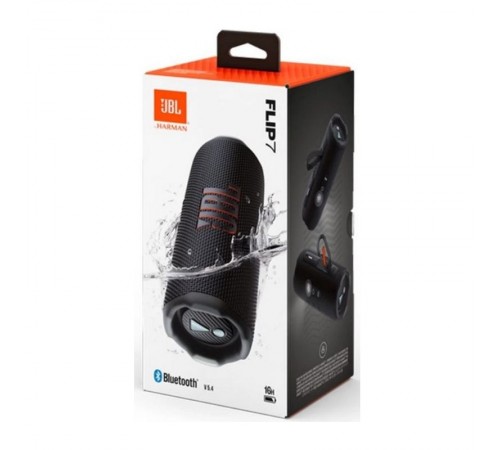 Портативная колонка JBL Flip 7, черный