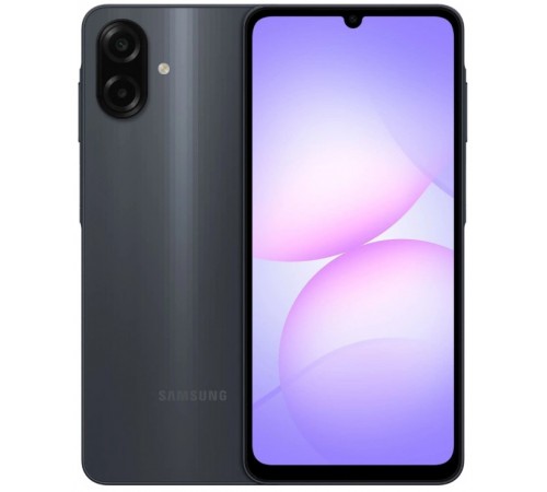 Смартфон Samsung A07 4/128 Гб, черный