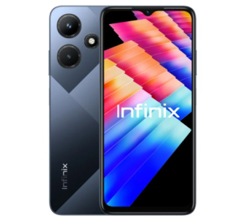 Смартфон Infinix HOT 30i 4/128Gb, черный