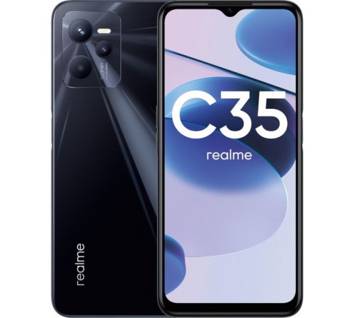 Смартфон Realme C35 4/64GB Черный (RUS)