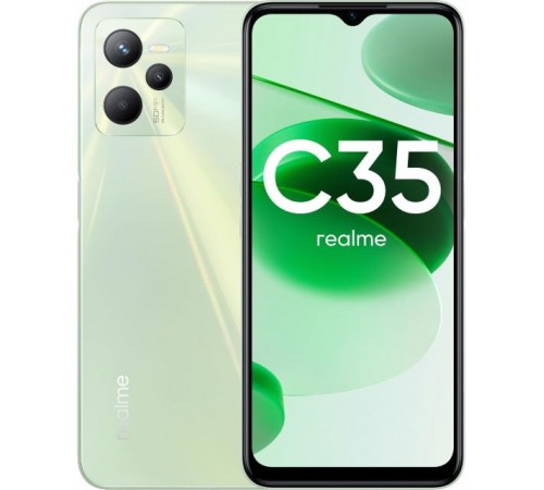 Смартфон Realme C35 4/128GB Зеленый (RUS)